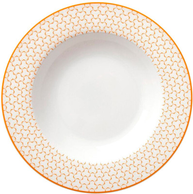 Тарелка столовая глубокая HomeQueen Медовая 77093