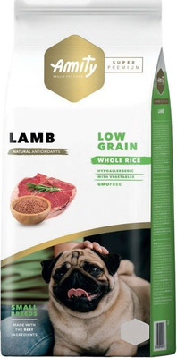 Сухой корм для собак Amity Super Premium с ягненком (7кг)