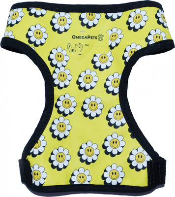 Шлея-жилетка для животных Омегафарм OMF3154 (M, ромашки)
