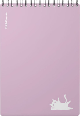 Блокнот Erich Krause Brave Cats / 61993 (80л, фиолетовый)