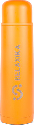 Термос для напитков Relaxika 101 (1л, желтый)