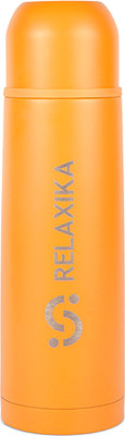 Термос для напитков Relaxika 101 (750мл, желтый)