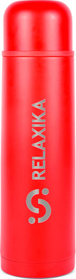 Термос для напитков Relaxika 101 (1000мл, красный)