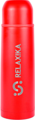 Термос для напитков Relaxika 101 (750мл, красный)