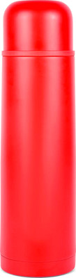 Термос для напитков Relaxika 101 (1000мл, красный/без логотипа)