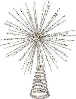 Верхушка для елки Gisela Graham Celestial. Звезда / 31857 (золото)