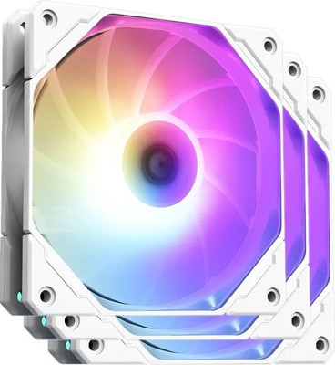Набор вентиляторов для корпуса ID-Cooling TF-12025-PRO-ARGB Trio White