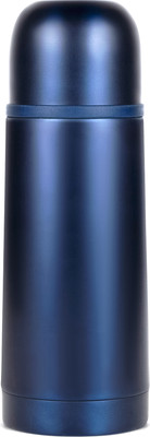 Термос для напитков Relaxika 101 (350мл, темно-синий/без логотипа)