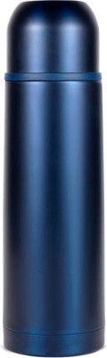 Термос для напитков Relaxika 101 (750мл, темно-синий/без логотипа)