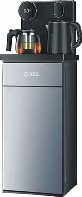 Кулер AEL LK-AEL-81a с чайным столиком Тиабар (Cool Grey)