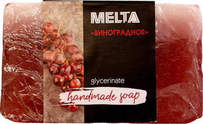 Мыло твердое Melta Виноград с эфирными маслами (100г)