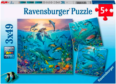 Набор пазлов Ravensburger Подводный мир / 5149 (3x49эл)