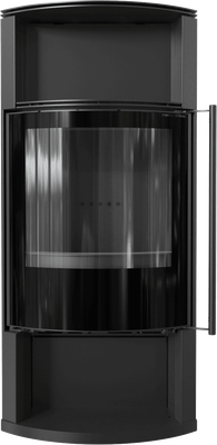 Печь-камин Kratki Tofa 150 8кВт (черный thermotec)