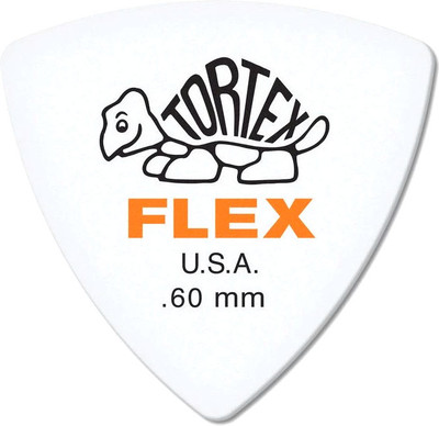 Медиатор Dunlop Manufacturing 456R.60 Tortex Flex Triangle 0.60