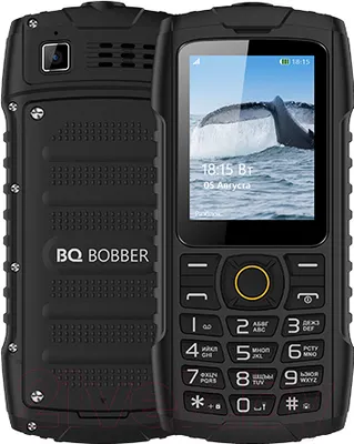 Мобильный телефон BQ Bobber BQ-2439 (черный)