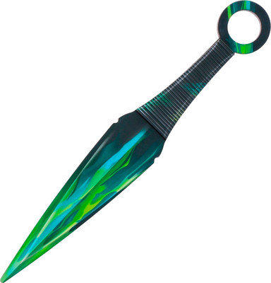 Нож игрушечный Sima-Land Зеленый керисталл. Кунай / 9335857