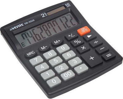 Калькулятор deVente DD-3310 / 4031321 (черный)