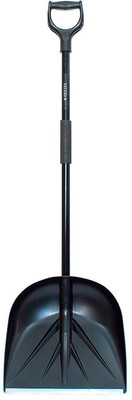 Лопата для уборки снега Protex Санта / Santa_B (черный)
