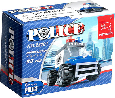 Конструктор Keyixing Полицейский джип 23101 / 460612