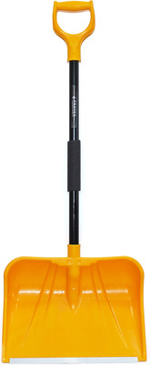 Лопата для уборки снега Protex Снежная королева / SnowQ_Auto (желтый)