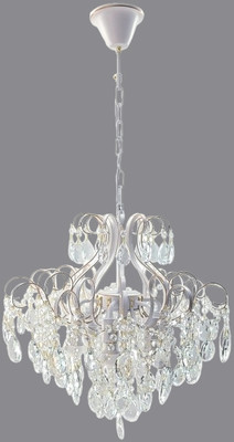 Люстра Aitin-Pro НСБ 01-6х60-105 / XE4048/6 (белый/золотая патина)