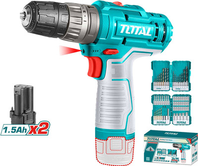Аккумуляторная дрель-шуруповерт TOTAL TOSLI240467