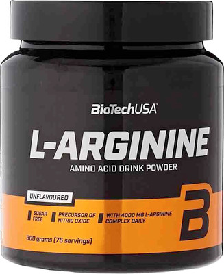 L-аргинин BioTechUSA L-Arginine (300г, нейтральный)