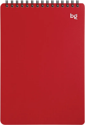 Блокнот BG Base / Б5гр60_пл 62084 (60л, красный)