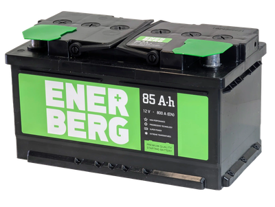 Автомобильный аккумулятор Enerberg R+ низкий / 6CT-85VLR (85 А/ч)