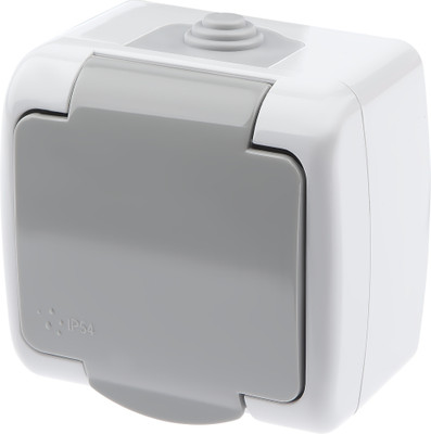 Розетка INTRO Atlantic 5-201-03 / Б0050945 (серый)