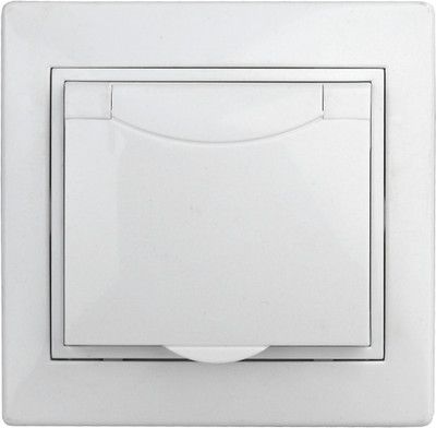 Розетка INTRO Plano 1Э-207-01 / Б0038832 (белый)