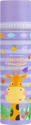 Набор цветных карандашей Мульти-пульти Друзья енота / CP_54164 (24цв)