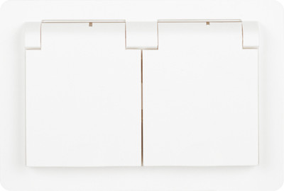 Розетка INTRO Style 7-207-01 / Б0060643 (белый)