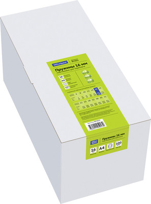 Пружины для переплета OfficeSpace PC7013 (100шт)