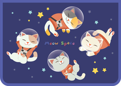 Папка для труда ArtSpace Space Cat / ПТР-22_58230