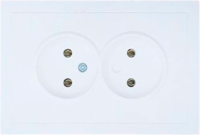 Розетка Lezard Zima 704-0200-128BQC (белый)