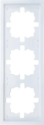 Рамка для выключателей и розеток Lezard Zima 704-0200-148 (белый)