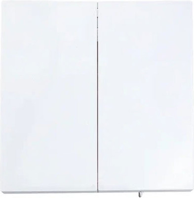 Выключатель Lezard Zima 704-0288-101QC (белый)