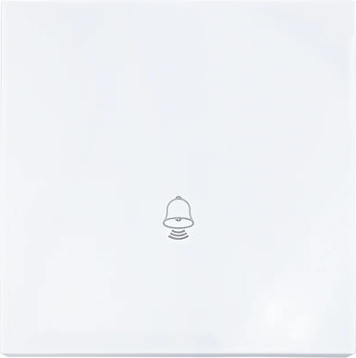 Кнопка звонка Lezard Zima 704-0288-103QC (белый)