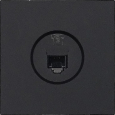 Розетка Lezard Zima 704-4288-137 (черный бархат)