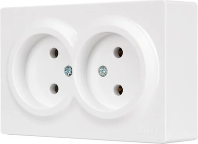 Розетка Lezard Leto 752-0200-128B (белый)