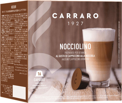 Кофе в капсулах Carraro Лесной Орех (16x14г)