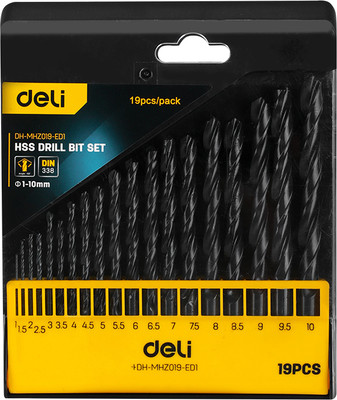 Набор сверл Deli EDH-MHZ019-ED1