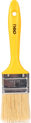 Кисть малярная Deli Плоская YS EDL509112 (2"-50мм, пластиковая рукоятка, натуральная щетина)