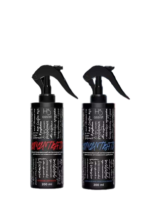 Набор косметики для волос Hair Sekta Concentrate Спрей Мягкость+Увлажнение 2x200мл