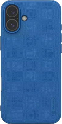 Чехол-накладка Nillkin Super Frosted Shield Pro для iPhone 16 (синий)