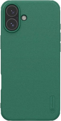 Чехол-накладка Nillkin Super Frosted Shield Pro для iPhone 16 (зеленый)