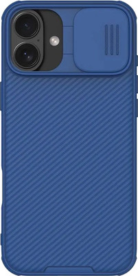 Чехол-накладка Nillkin CamShield Pro для iPhone 16 (синий)
