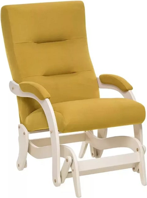 Кресло-маятник Импэкс Leset Дэми (слоновая кость/ткань V 28)