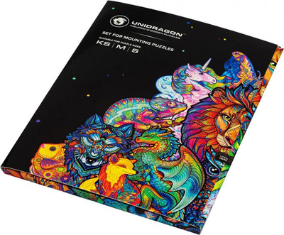 Основа для приклеивания пазла Unidragon Система приклейки / 2800-14 (6эл)